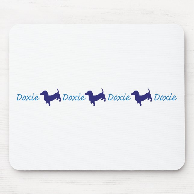 Doxie/Dachshund Mouse Pad (Front)