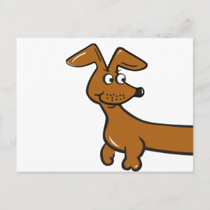 Doxie Dachshund Postcard