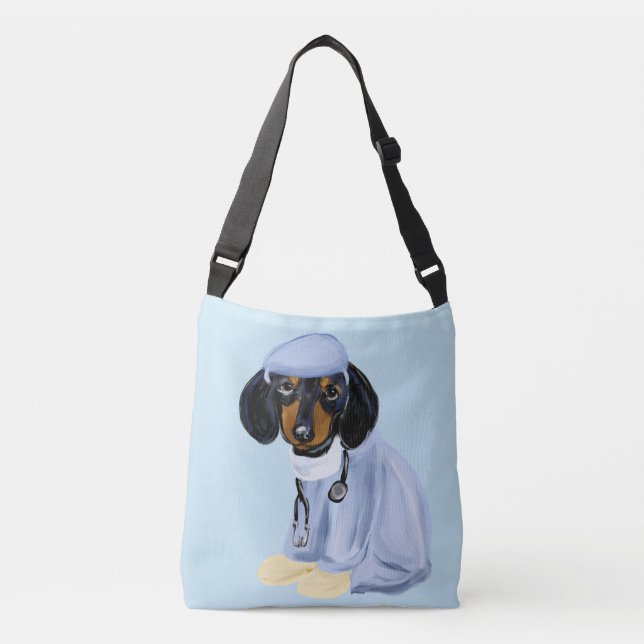 Doxie Doctor Crossbody Bag (Front)