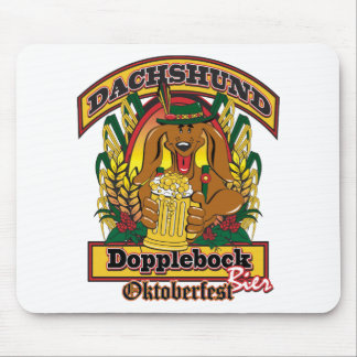 Doxie Dopple Bock Bier Mouse Pad