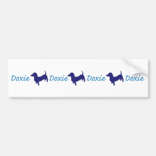 Doxie-Doxie-Doxie - Dachshund Bumper Sticker