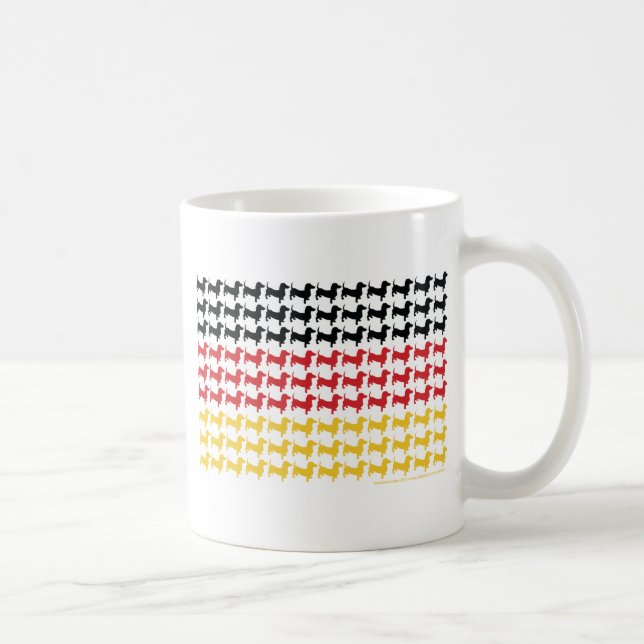 DOXIE-GERMAN-FLAG COFFEE MUG (Right)
