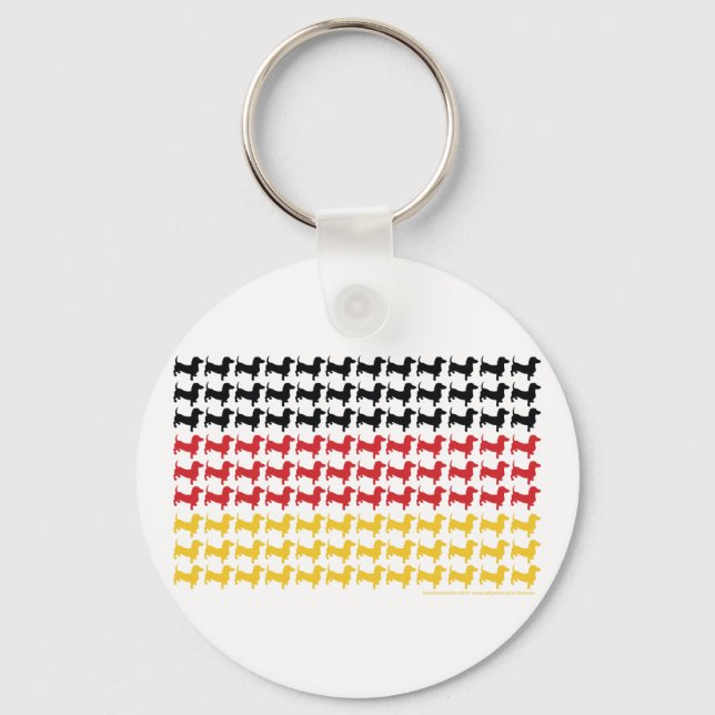 DOXIE-GERMAN-FLAG KEY RING (Front)
