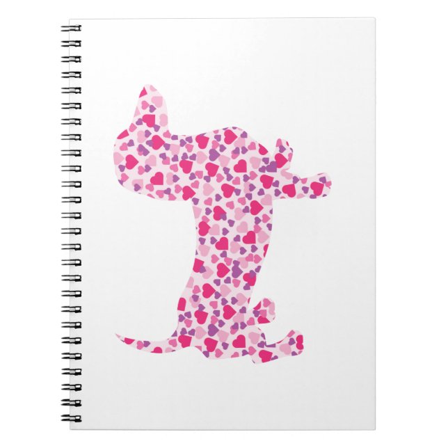 DOXIE-Hearts Notebook (Front)