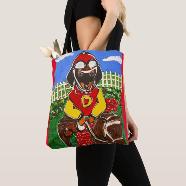DOXIE JOCKEY  TOTE BAG (Close Up)