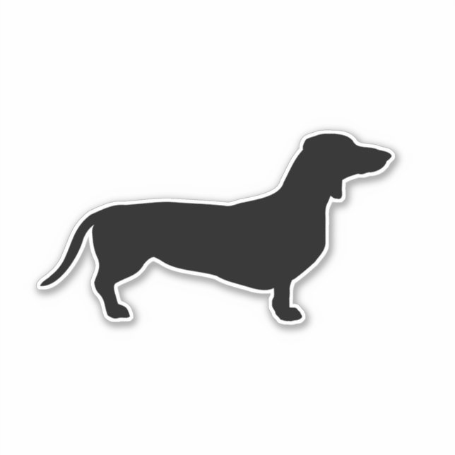 Doxie-Land Nation Oval Sticker (Front)