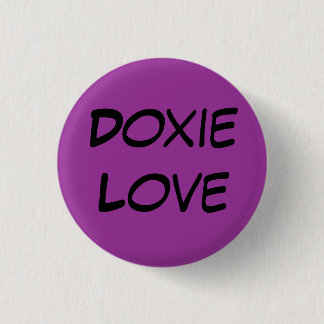 Doxie Love 3 Cm Round Badge