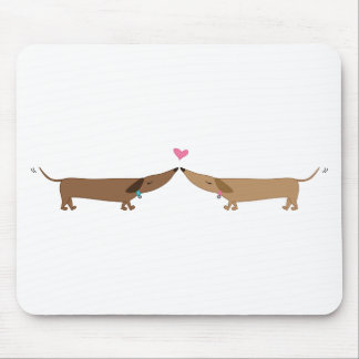 doxie love mouse pad