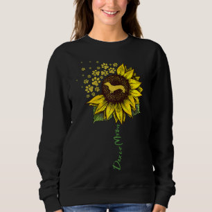 Doxie Mum Sunflower Dachshund Lover Gifts Dog Mum  Sweatshirt