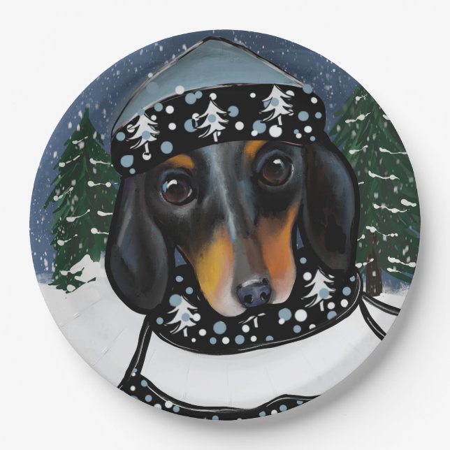 DOXIE  PAPER PLATE (Front)
