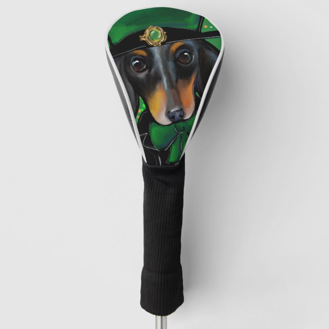 DOXIE  SAINT PATTY GOLF HEAD COVER (Front)