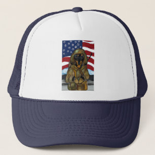 Doxie Soldier Trucker Hat