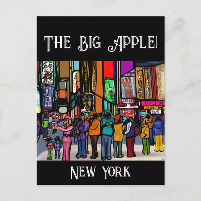 Doxie Town City - NEW YORK   Postcard (Front)