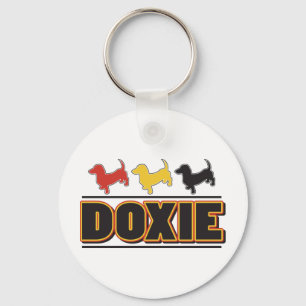 DOXIE-Word-COLOR Key Ring