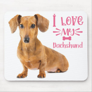 Doxin Wiener Mum Dog Lover Gift Cute Dachshund Mouse Pad