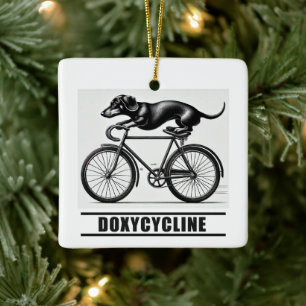 Doxycycline Ceramic Ornament