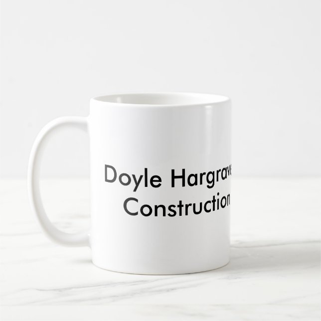 Doyle Hargraves Construction Mug (Left)