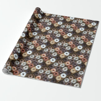 Dozen Doughnuts Repeat Wrapping Paper