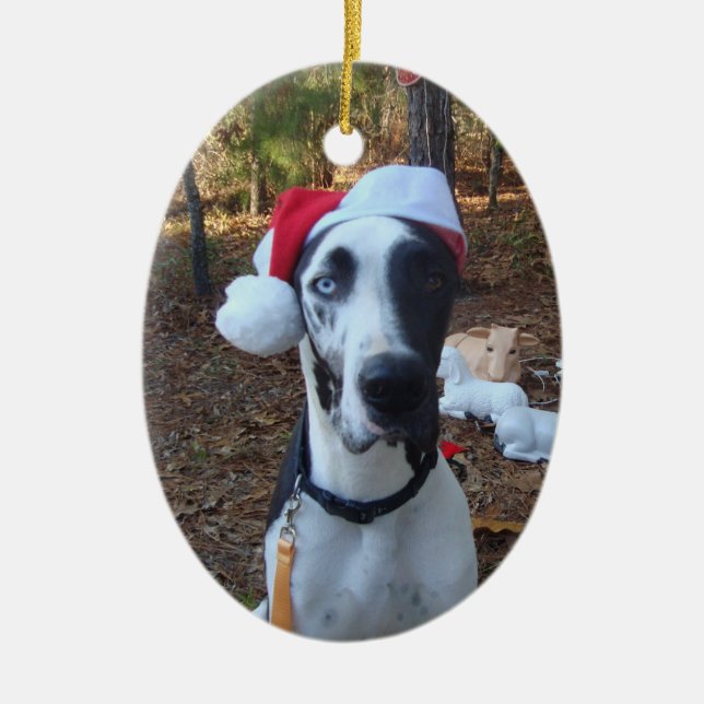 Dozer Christmas Ornament (Front)