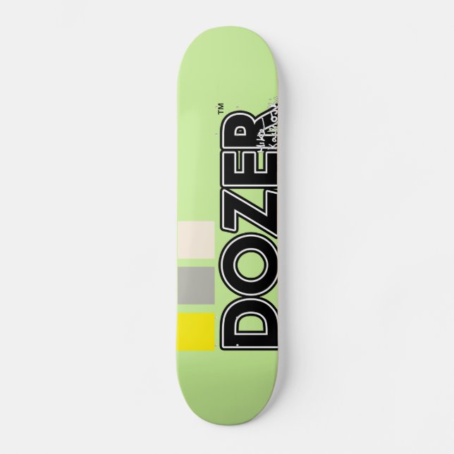 Dozer™ Karlnoski Squares Skateboard (Front)