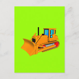 Dozer Postcard