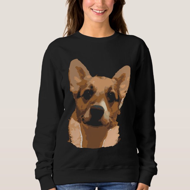 Dozer The Corgi Sweatshirt (Front)