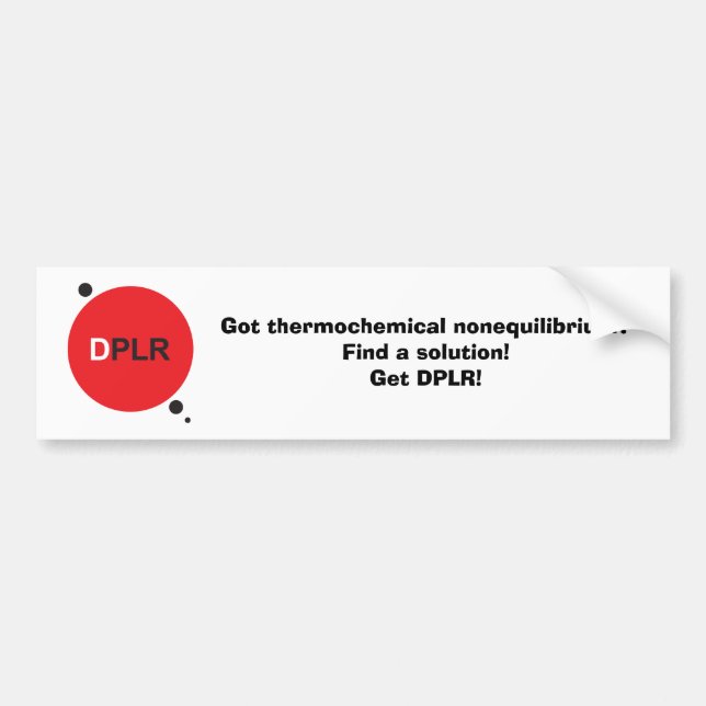 DPLR Bumper Stickers (Front)