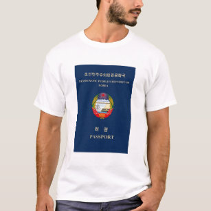 DPRK North Korea Emblem Juche Socialist Communist T-Shirt