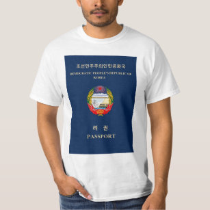 DPRK North Korea Flag Juche Socialist Communist T-Shirt