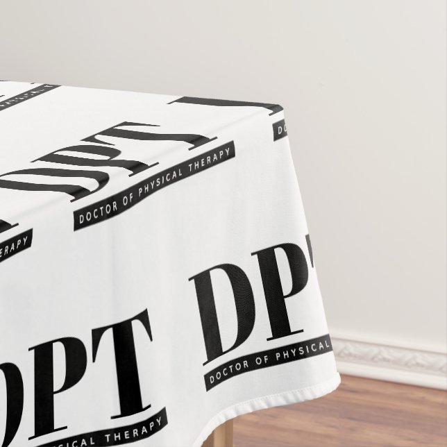 DPT Doctor of Physical Therapy Graduation Party Tablecloth (In Situ)
