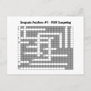 DPUZ 1 - FOSS (Computers) Postcard