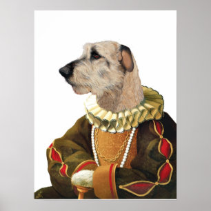 DR217 Irish Wolfhound poster