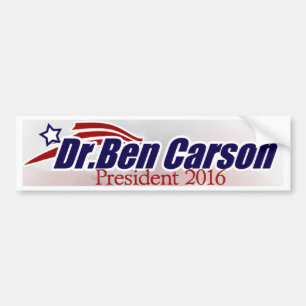 Dr. Ben Carson for President Bumper Sticker