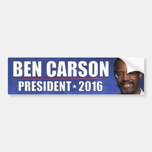 Dr. Ben Carson - President 2016 Bumper Sticker