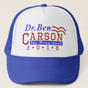 Dr. Ben Carson President 2016 Election Republican Trucker Hat
