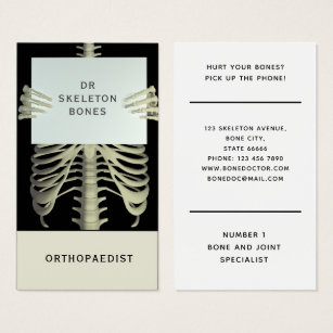 Dr Bone Specialist Orthopaedic Doctor Business Car