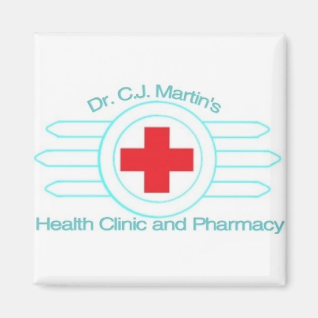 Dr. C.J. Martin's Logo Magnet (Front)