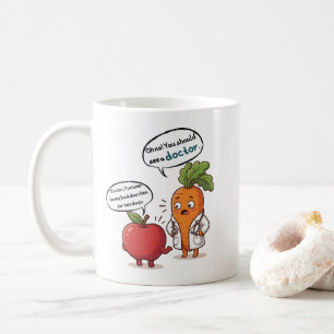 Dr. Carrot with His First Patient Coffee Mug