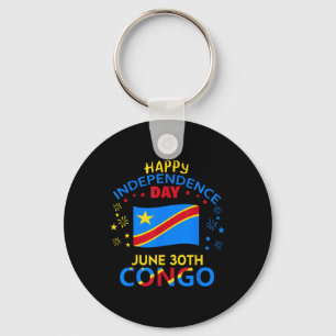 Dr Congo 65th Independence Day Congolese Pride Dr Key Ring