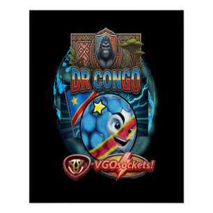 DR Congo-GBall Poster