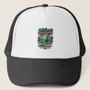 DR Congo Goal Energy Skeleton Striker Nations Crea Trucker Hat