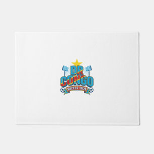 DR Congo Soccer 2026 Soccer Bold Country Typograph Doormat