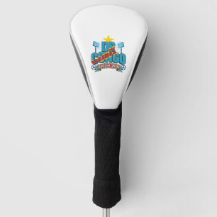 DR Congo Soccer 2026 Soccer Bold Country Typograph Golf Head Cover