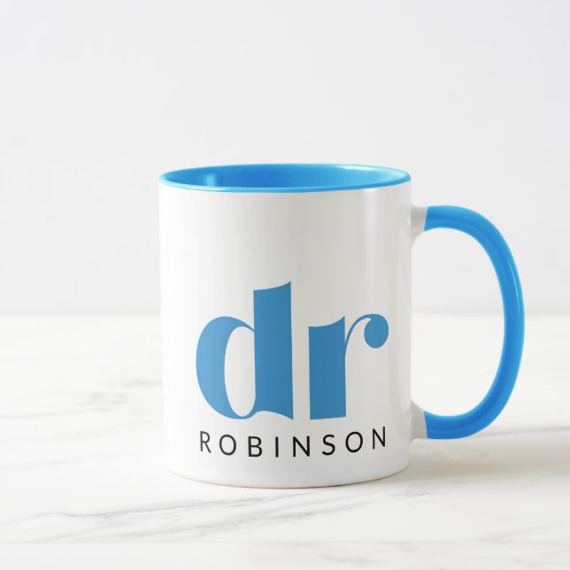 dr [Custom Name] Mug (Right)