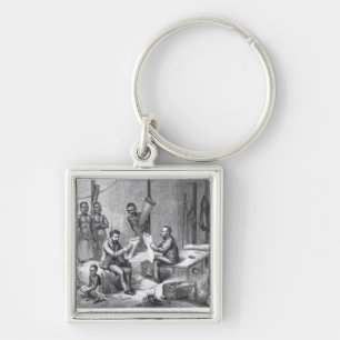 Dr. David Livingstone (1813-73) and Mr. Henry Mort Key Ring