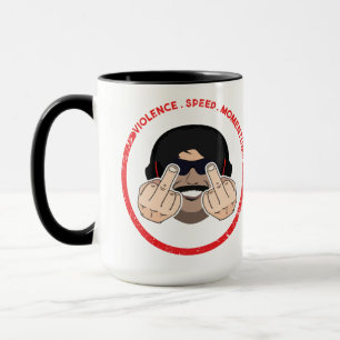 Dr Disrespect Violence Speed Momentum T-Shirt Mug
