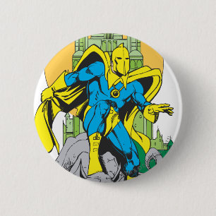 Dr. Fate & Invisible Tower 6 Cm Round Badge