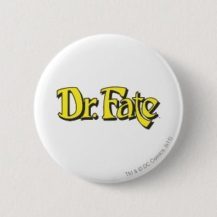 Dr. Fate Logo 6 Cm Round Badge