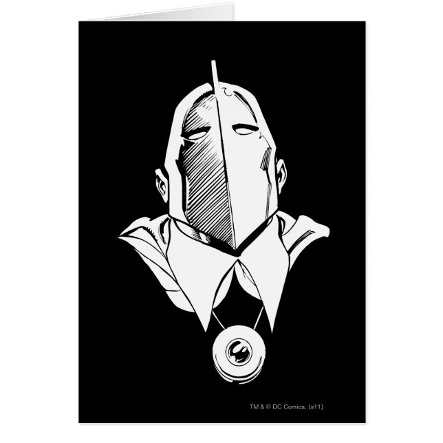 Dr. Fate Mask Outline (Front)