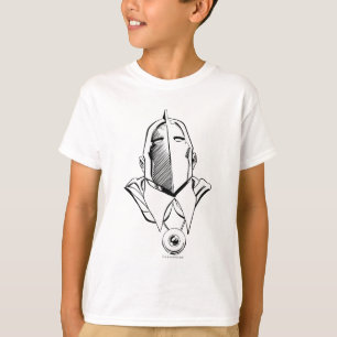 Dr. Fate Mask Outline T-Shirt